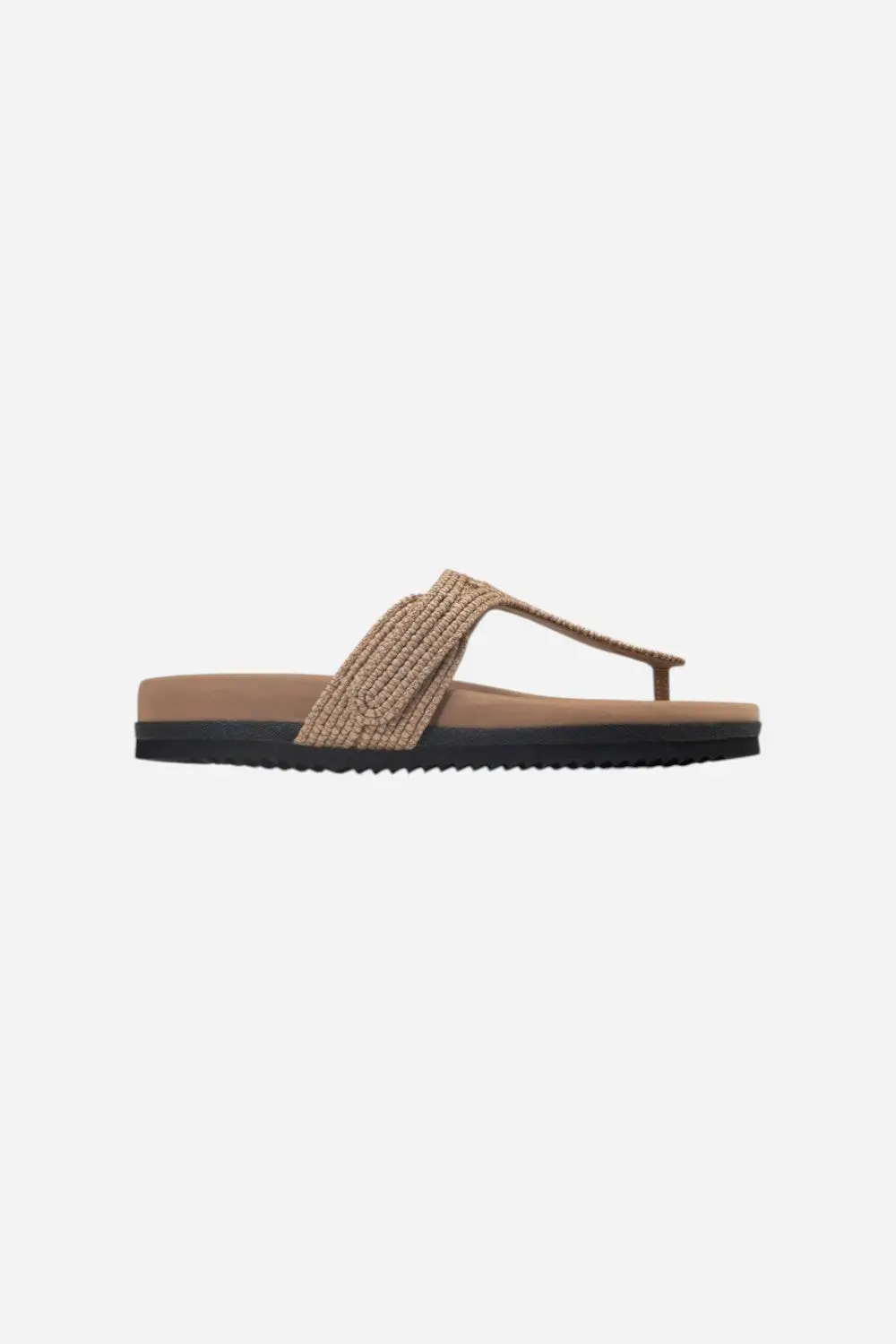 Roam Raffy T Sandal Natural Raffia 1