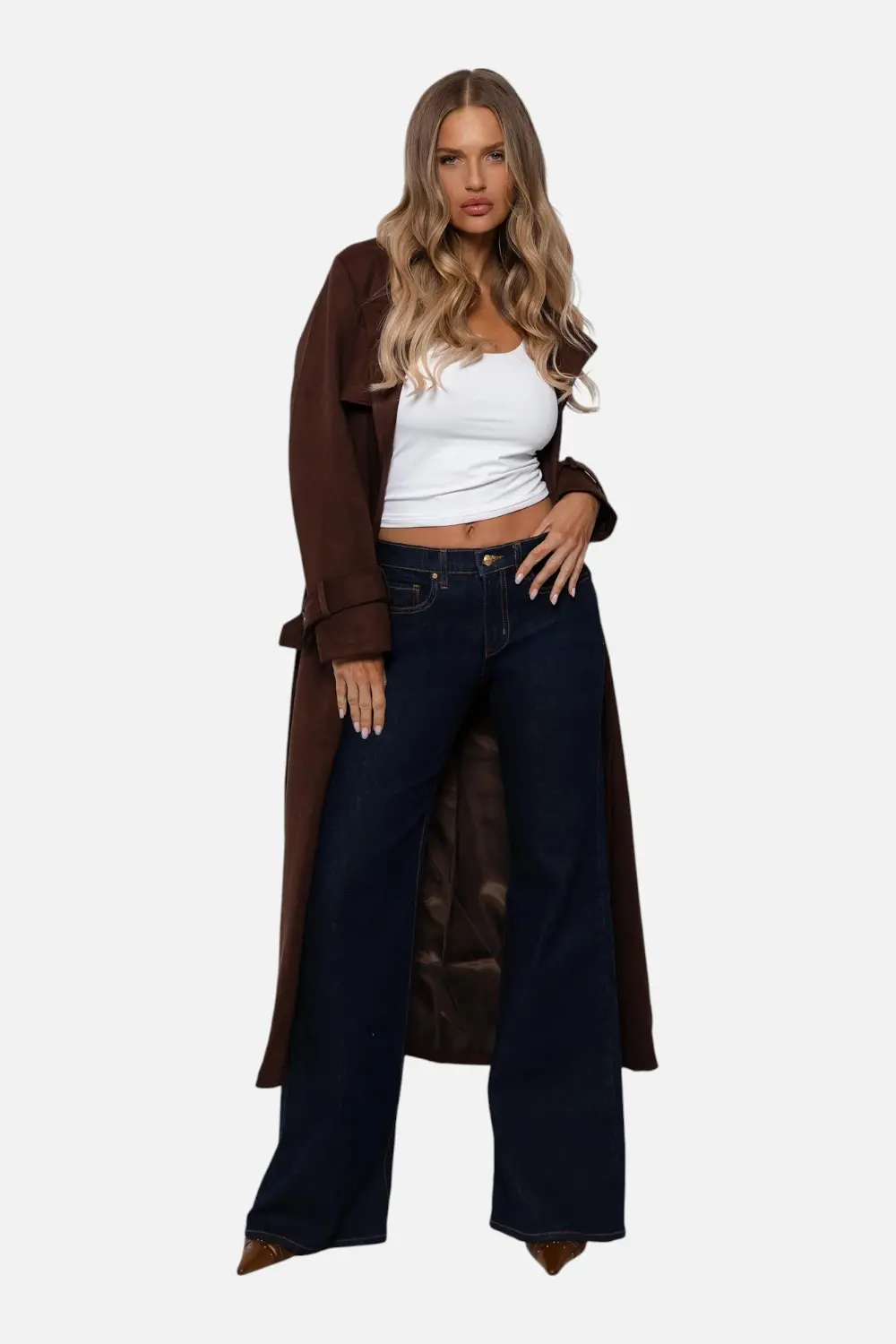 Rudes Denim Women's Grace Mid Rise Jean In Indigo 3