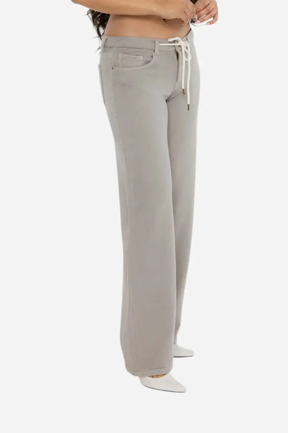 Rudes Demim The Riley Sweatpant In Creme 1