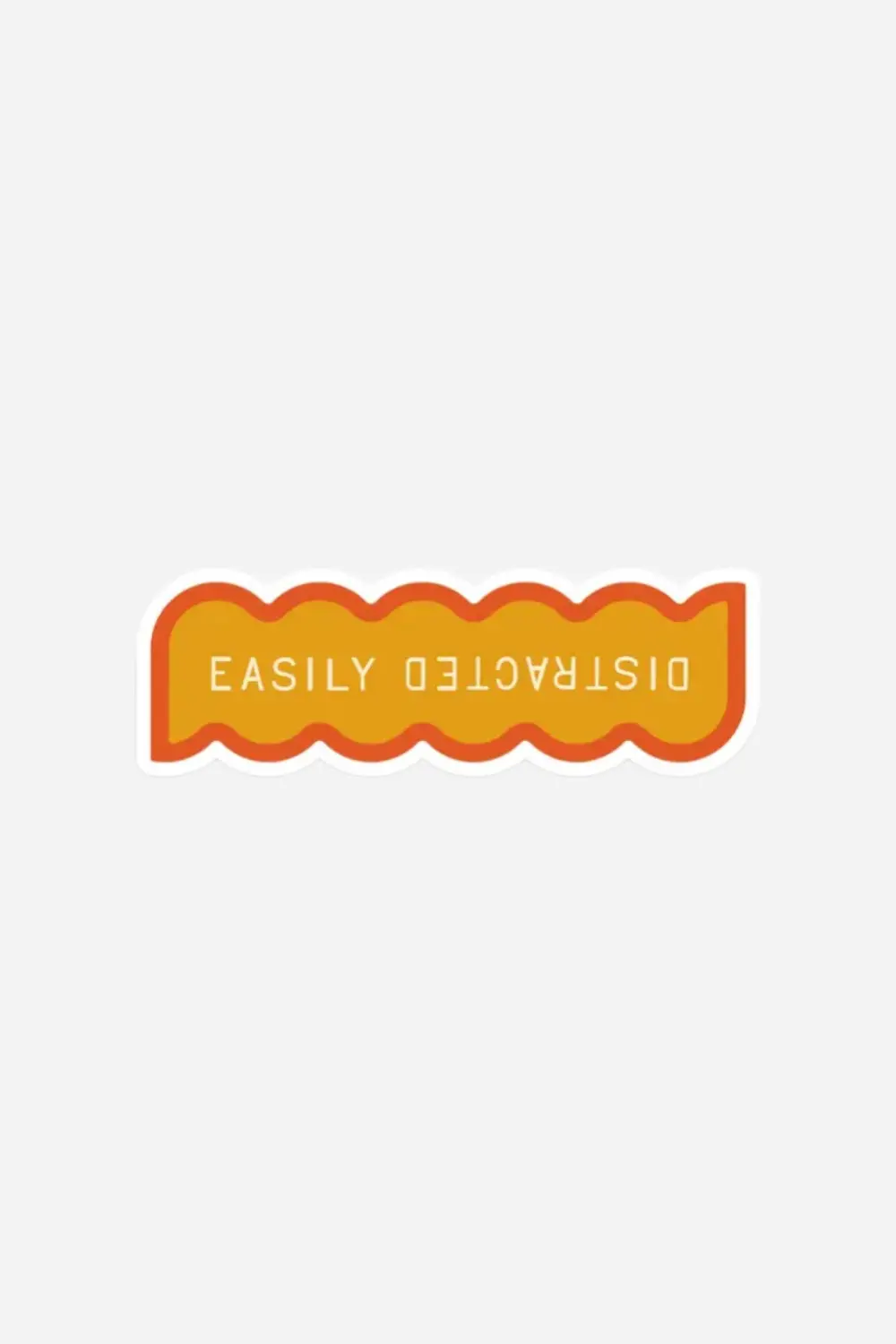 Easily Distracted Sticker 1