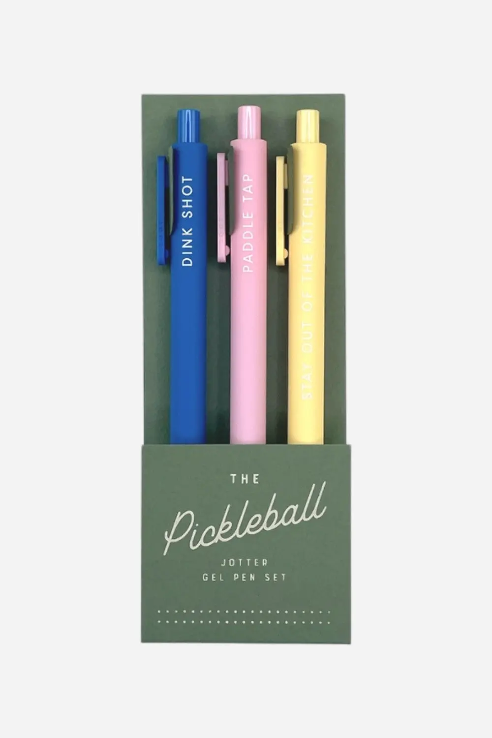 Ruff House Print Shop Pickleball Jotter Gel Pen Set Of 3 1