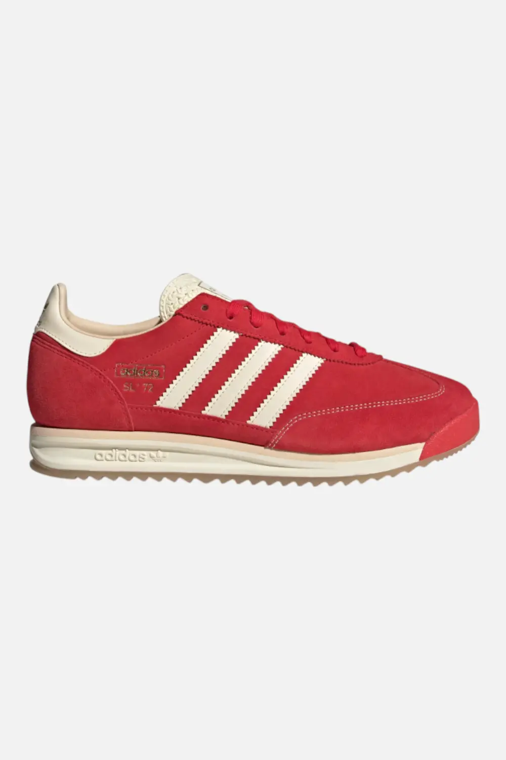 Adidas Sl 72 Rs Shoes In Pure Ruby And Cream White 1