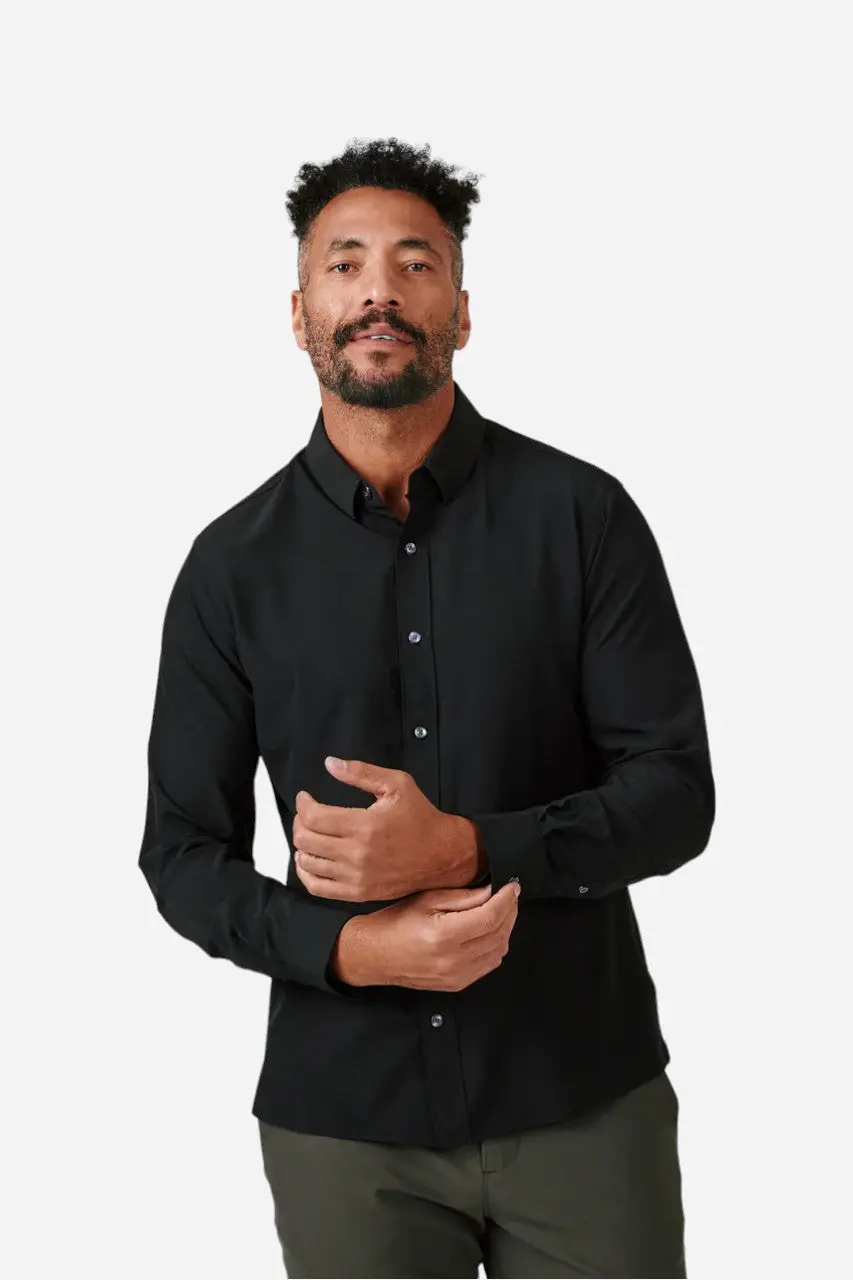 7 Diamonds Liberty Long-Sleeve In Black 1