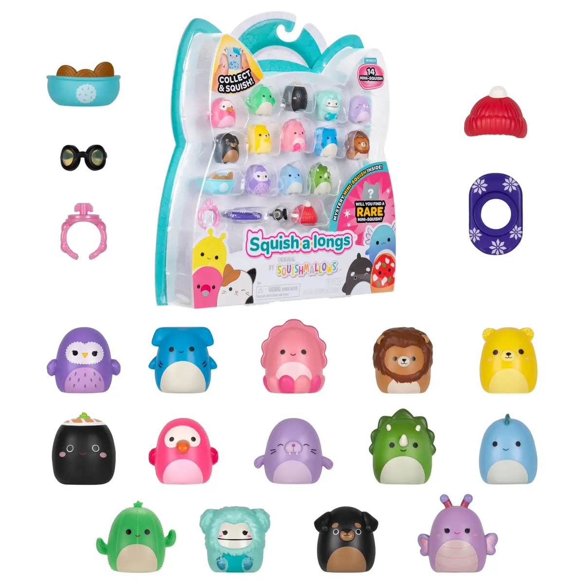 Squish-A-Longs Mini-Squish 14-Pack Style 2 1