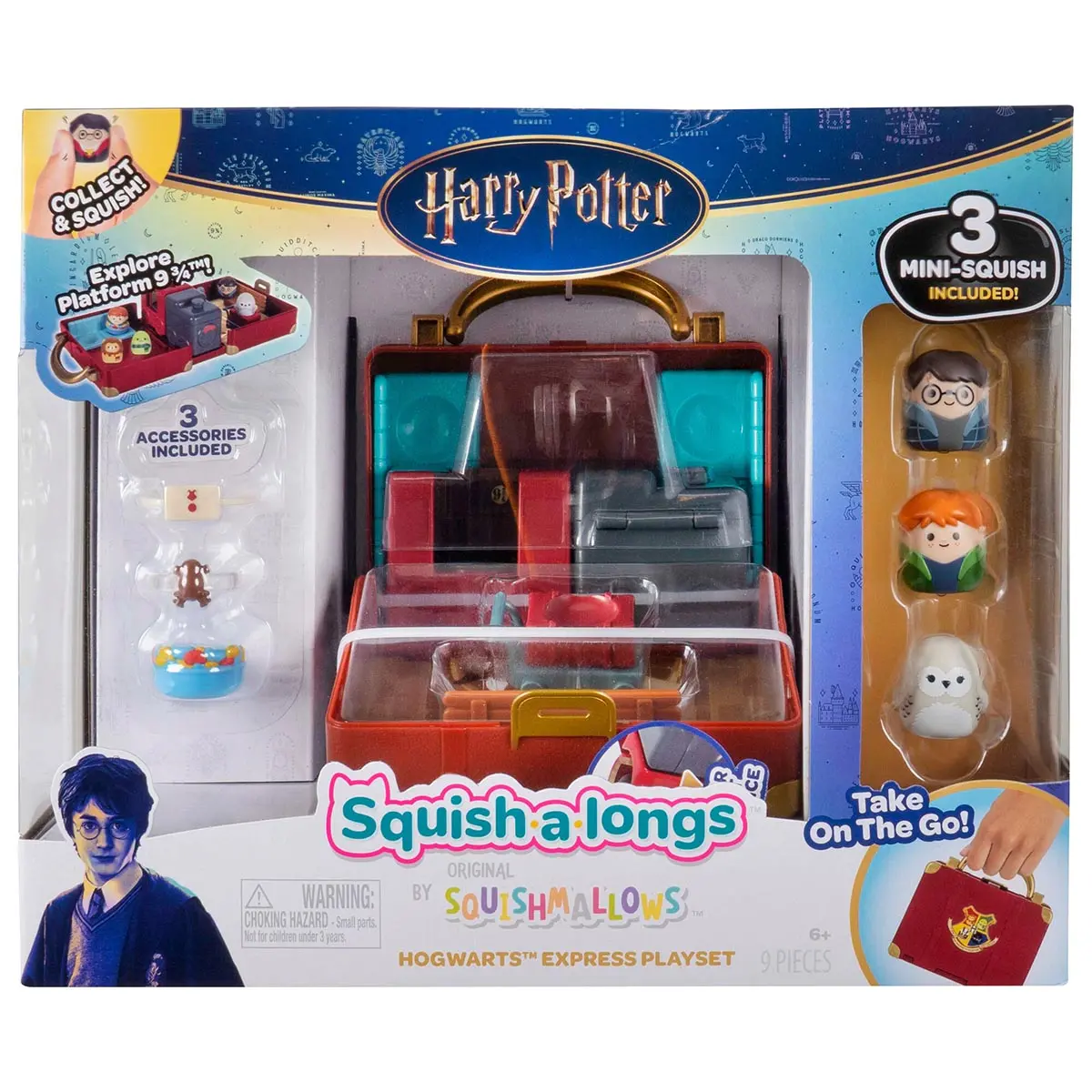 Squish-A-Longs “Harry Potter” Hogwarts Express Playset 1