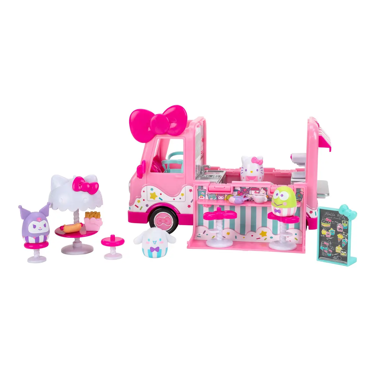 Squish-A-Longs Hello Kitty And Friends Hello Kitty Cafe Truck Playset 1