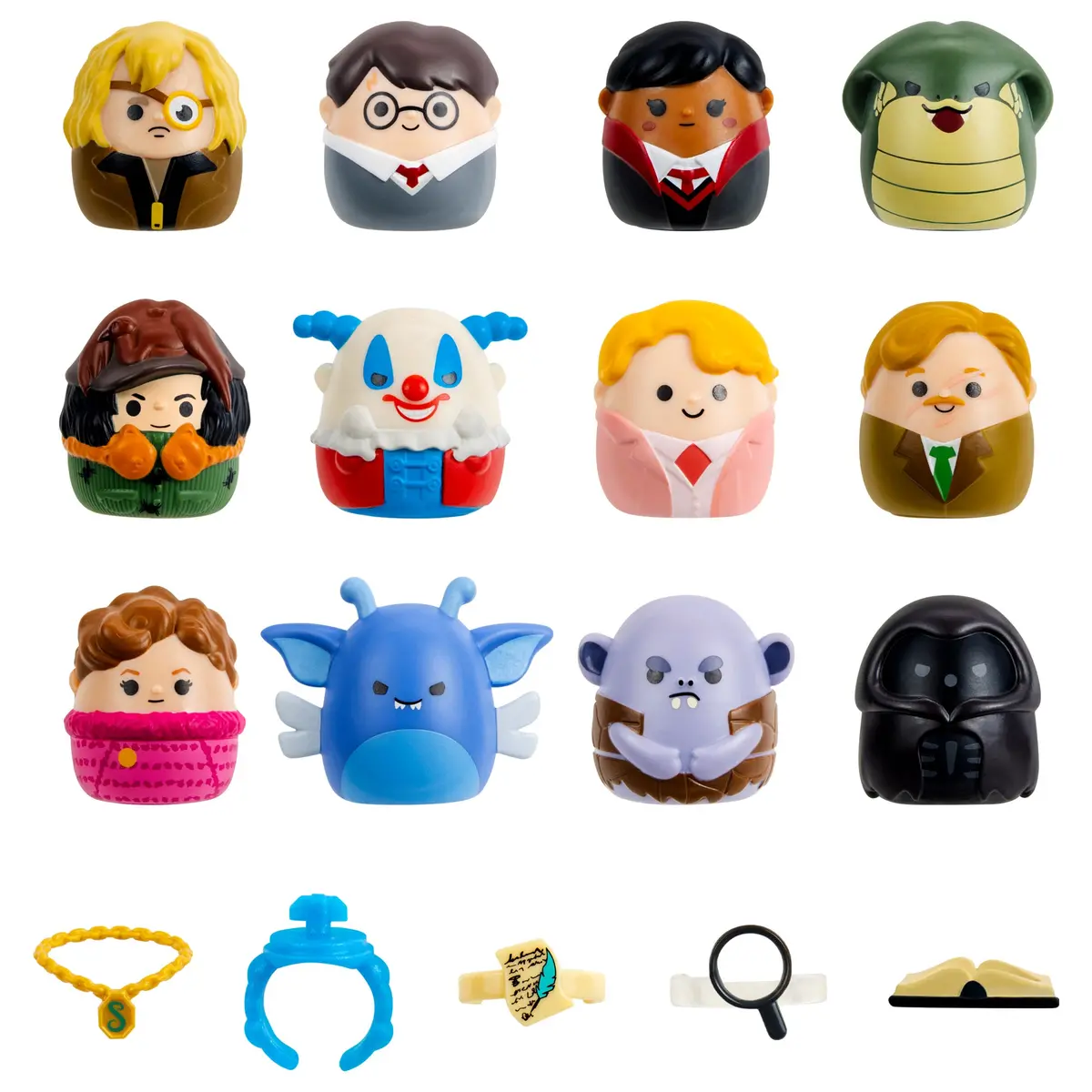 Squish-A-Longs “Harry Potter” Mini-Squish + Accessory 12-Pack – Defense Against The Dark Arts Class 2