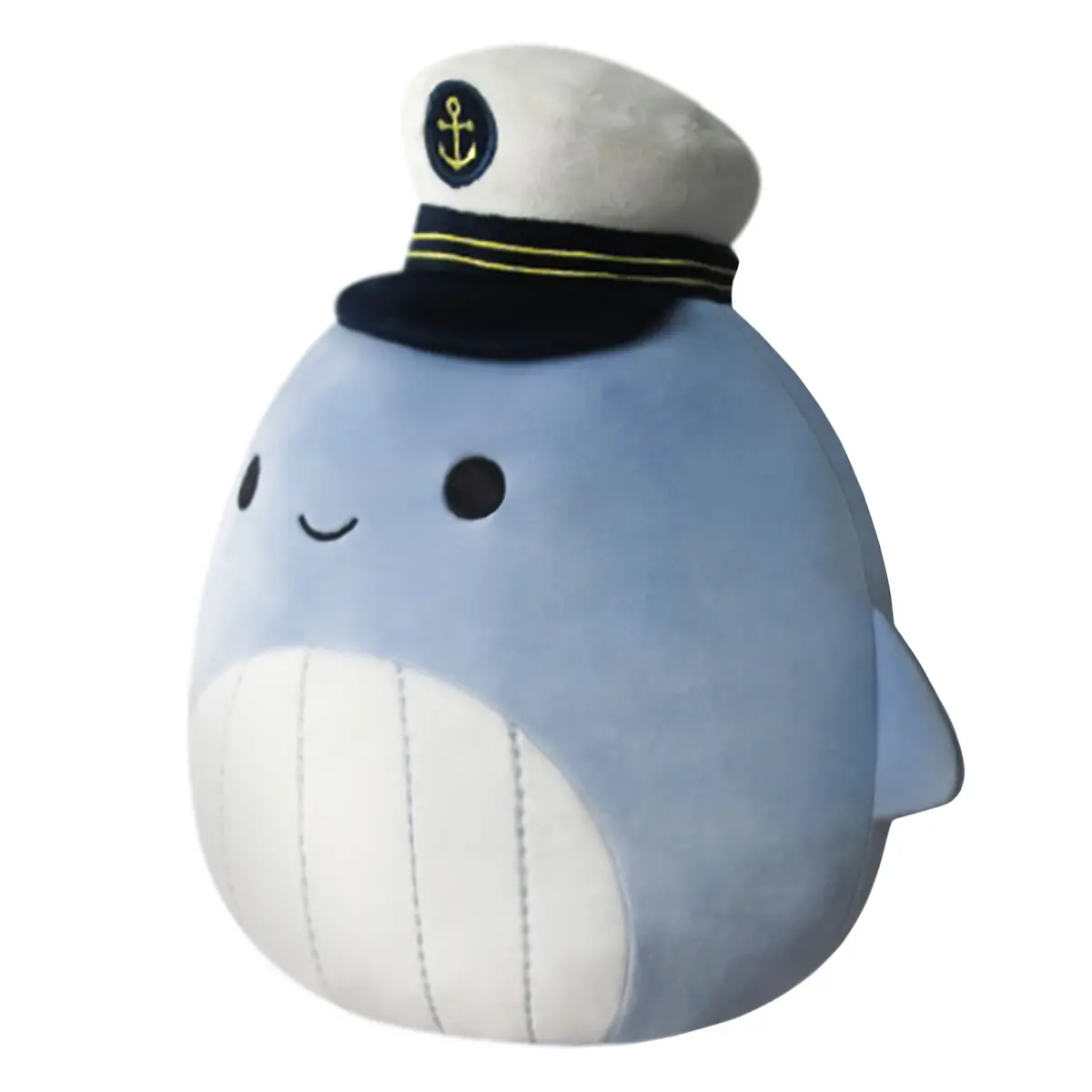 8-Inch Samir Blue Whale With Sailor Hat 2