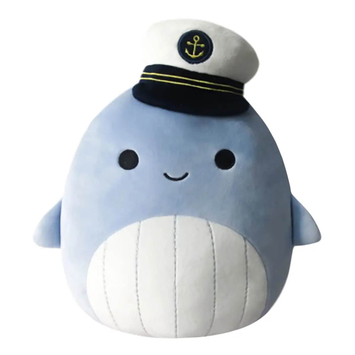 8-Inch Samir Blue Whale With Sailor Hat 1