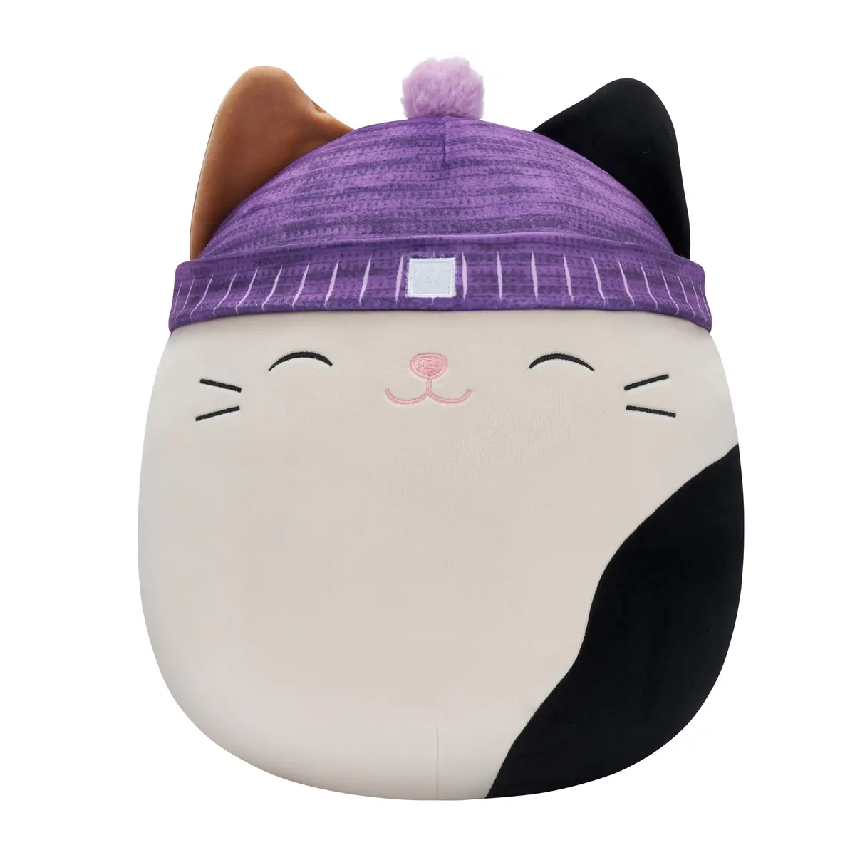 14-Inch Cam Calico Cat With Purple Hat 1