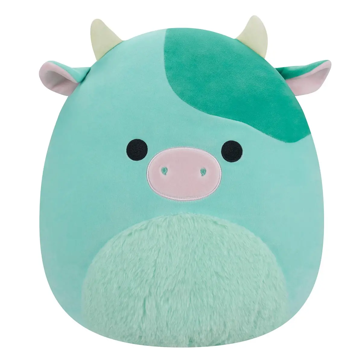 14-Inch Seamus The Green Cow With Fuzzy Belly 1