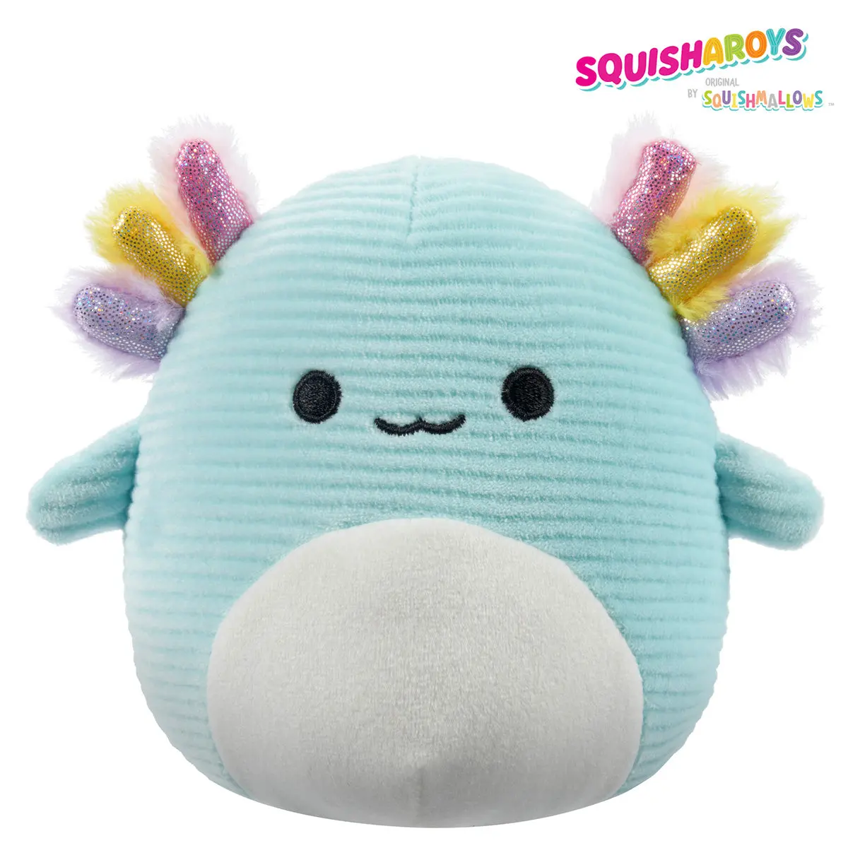 8-Inch Irina The Teal Corduroy Axolotl 1