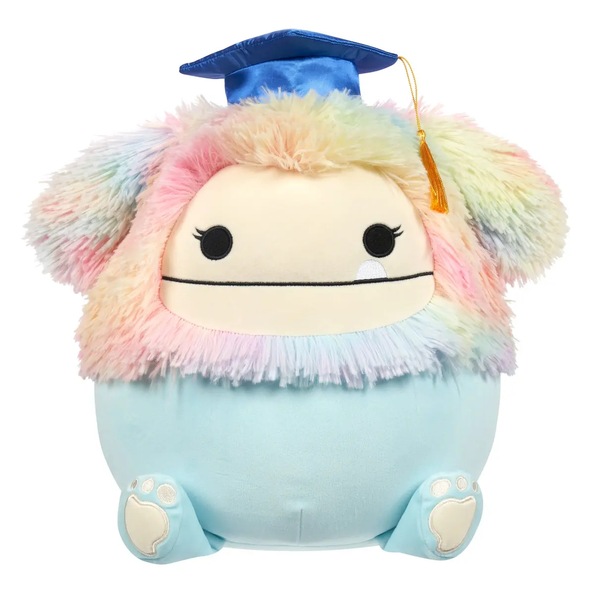 12-Inch Zozo The Teal Bigfoot In Graduation Cap 1