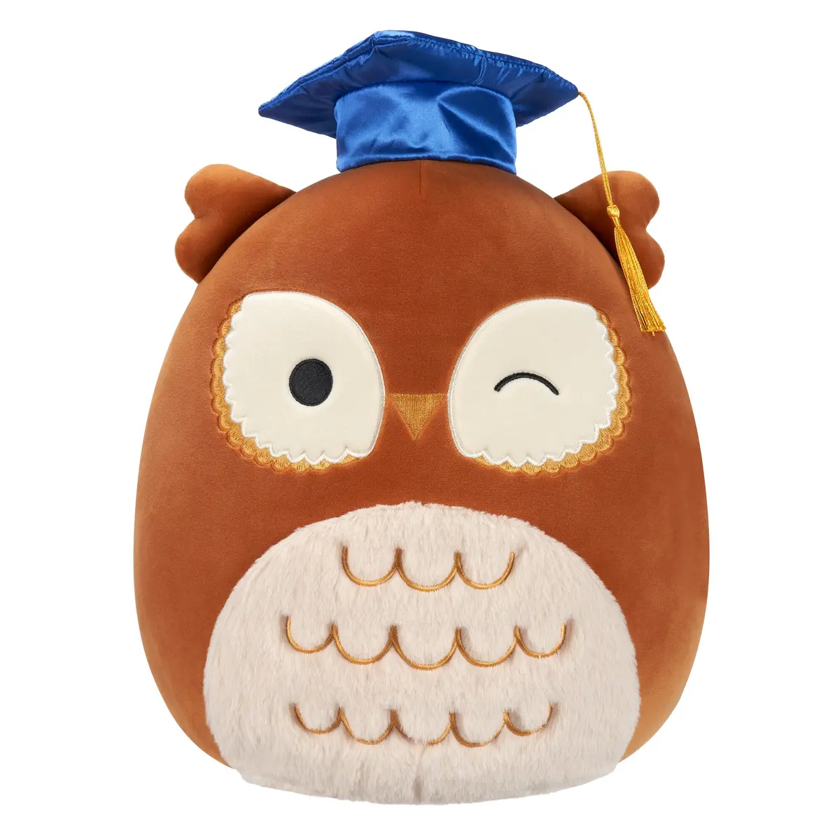 12-Inch Arella The Brown Owl In Graduation Cap 1