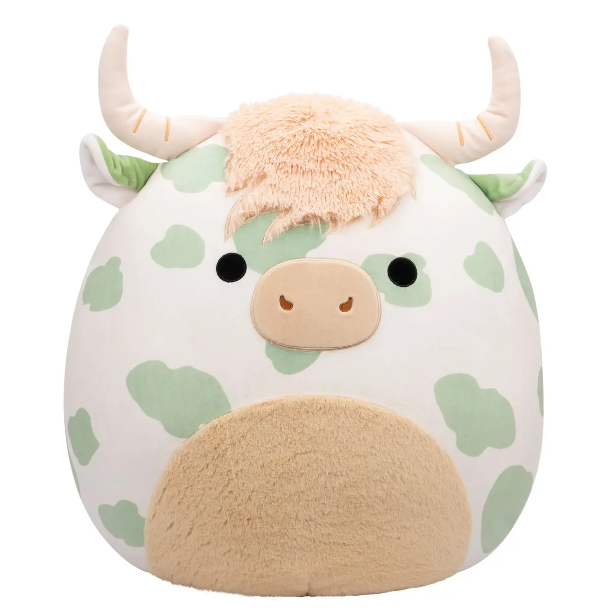20-Inch Celestino The Sage Green Spotted Highland Cow 1