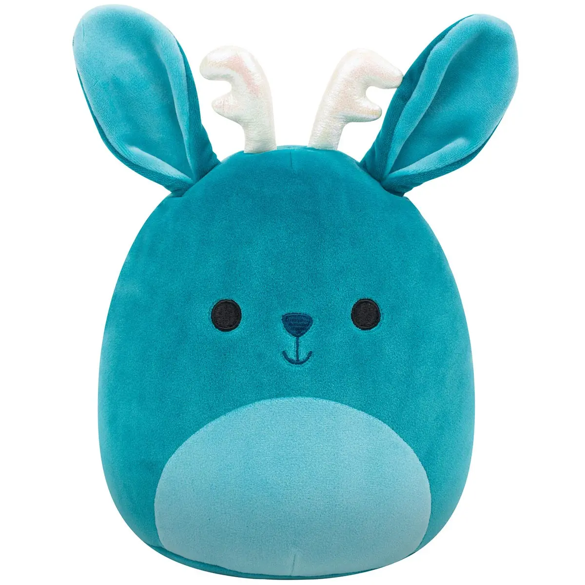 8-Inch Aspen The Sea Green Jackalope With Iridescent Horns 1