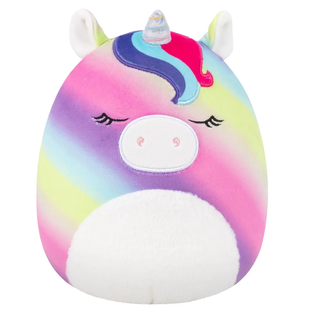 8-Inch Clarissa The Rainbow Unicorn With Fuzzy Belly 1
