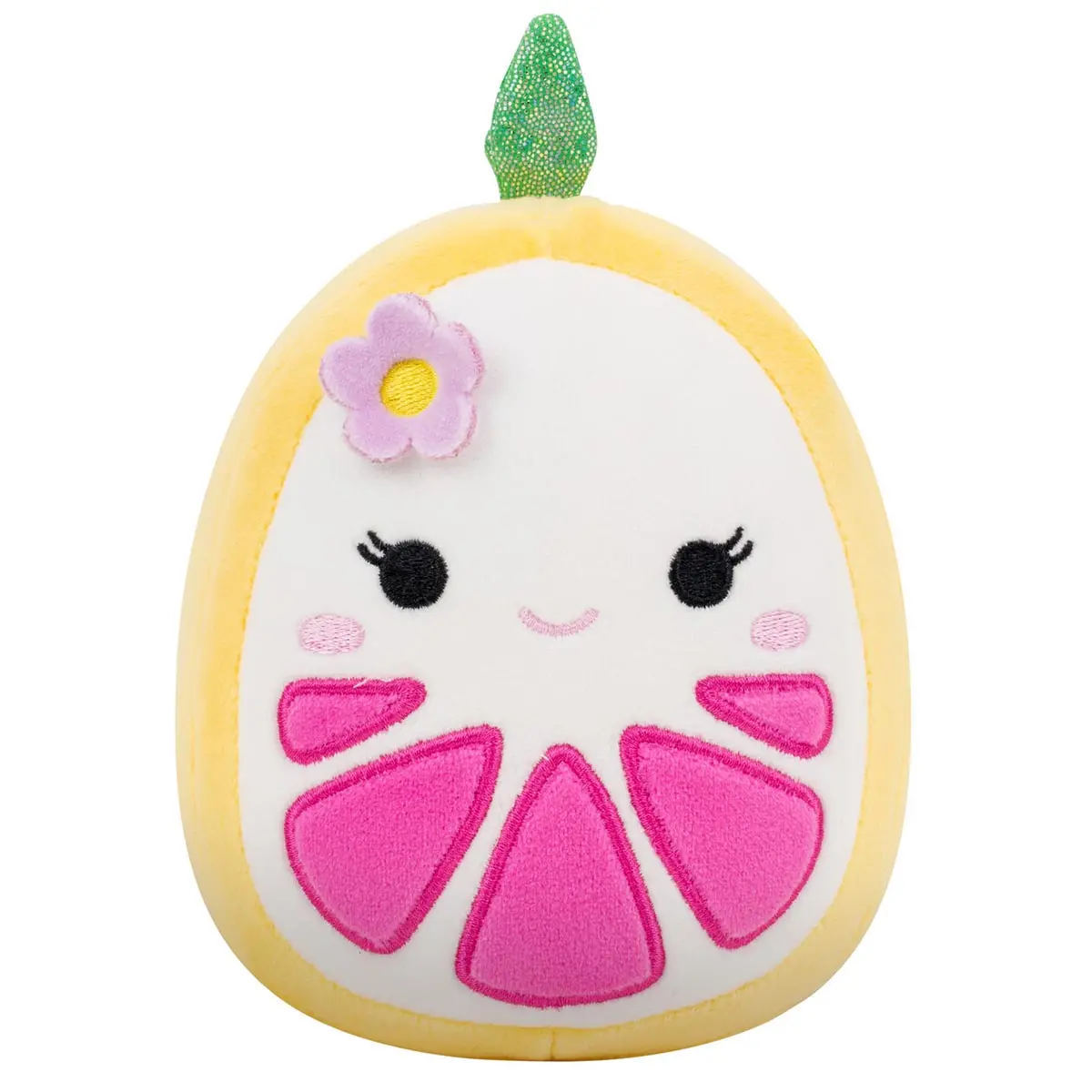 5-Inch Eleanor The Yellow Grapefruit With Flower Hairpin 1