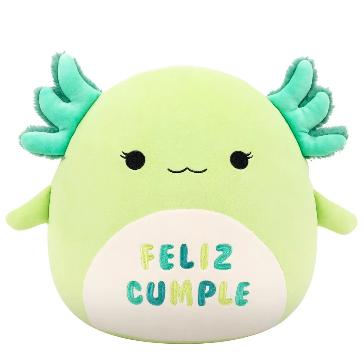 12-Inch Mipsy The Green Axolotl With “Feliz Cumple” Embroidery 1