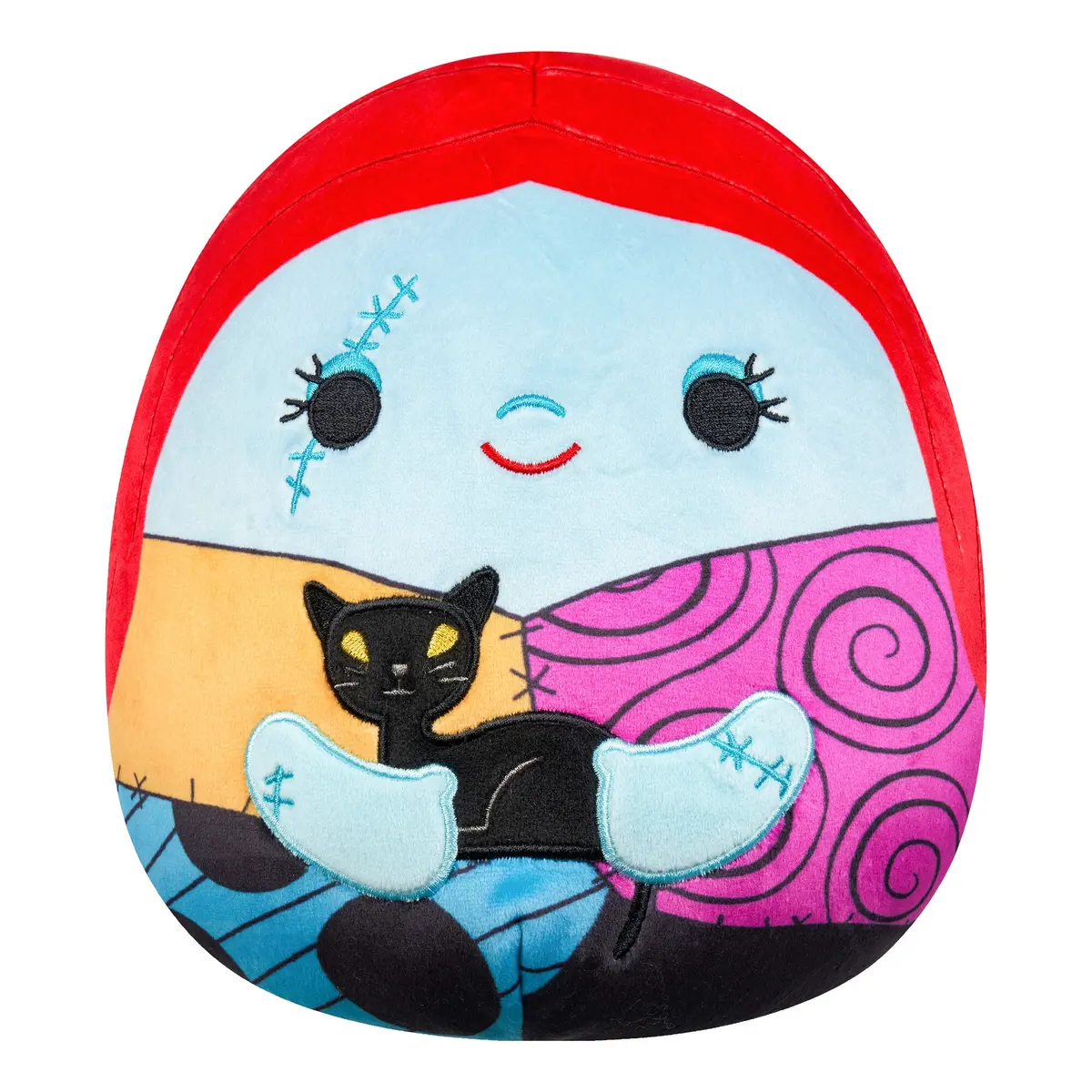 Squishmallows Original Disney 8-Inch Sally Holding Black Cat 1