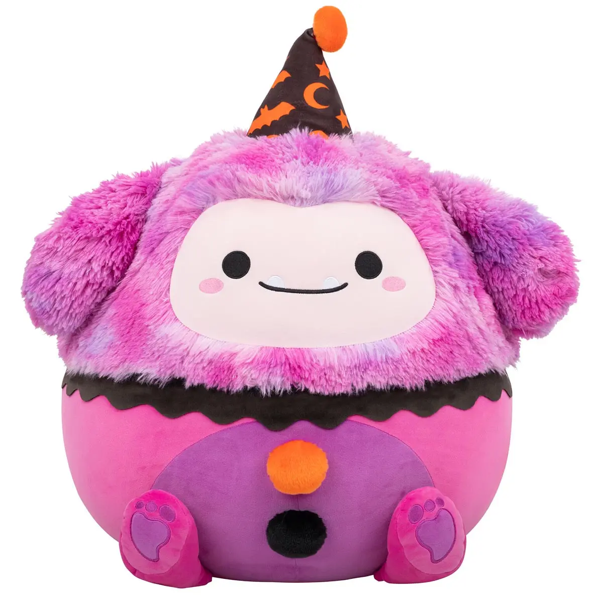 20-Inch Woxie The Magenta Bigfoot In Clown Costume 1