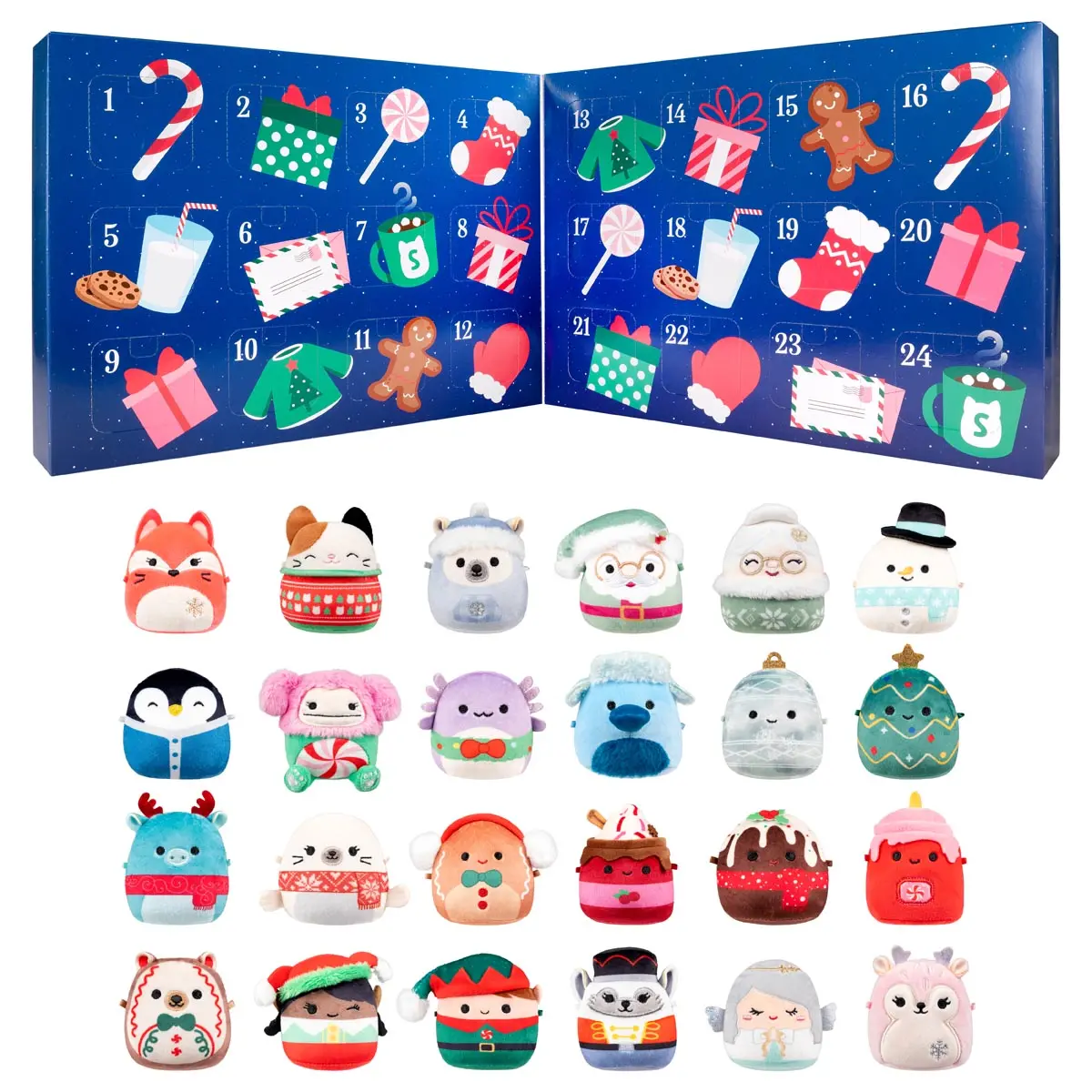Micromallows 24-Day Holiday Plush Advent Calendar 1