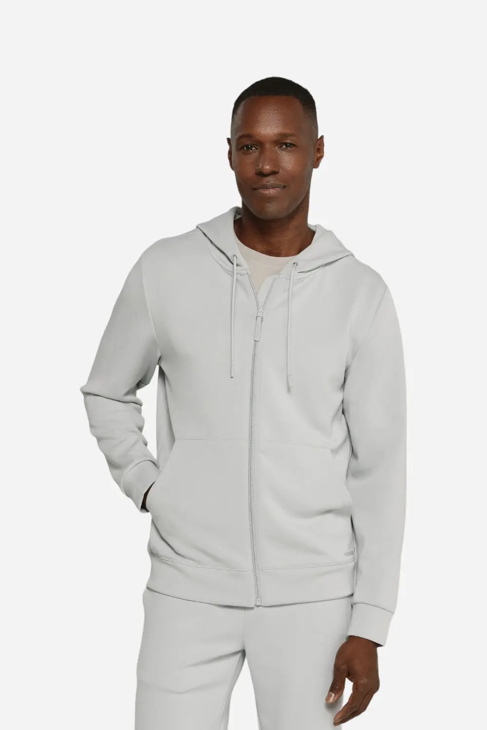 7 Diamonds Rev Full Zip Hoodie Platinum 1