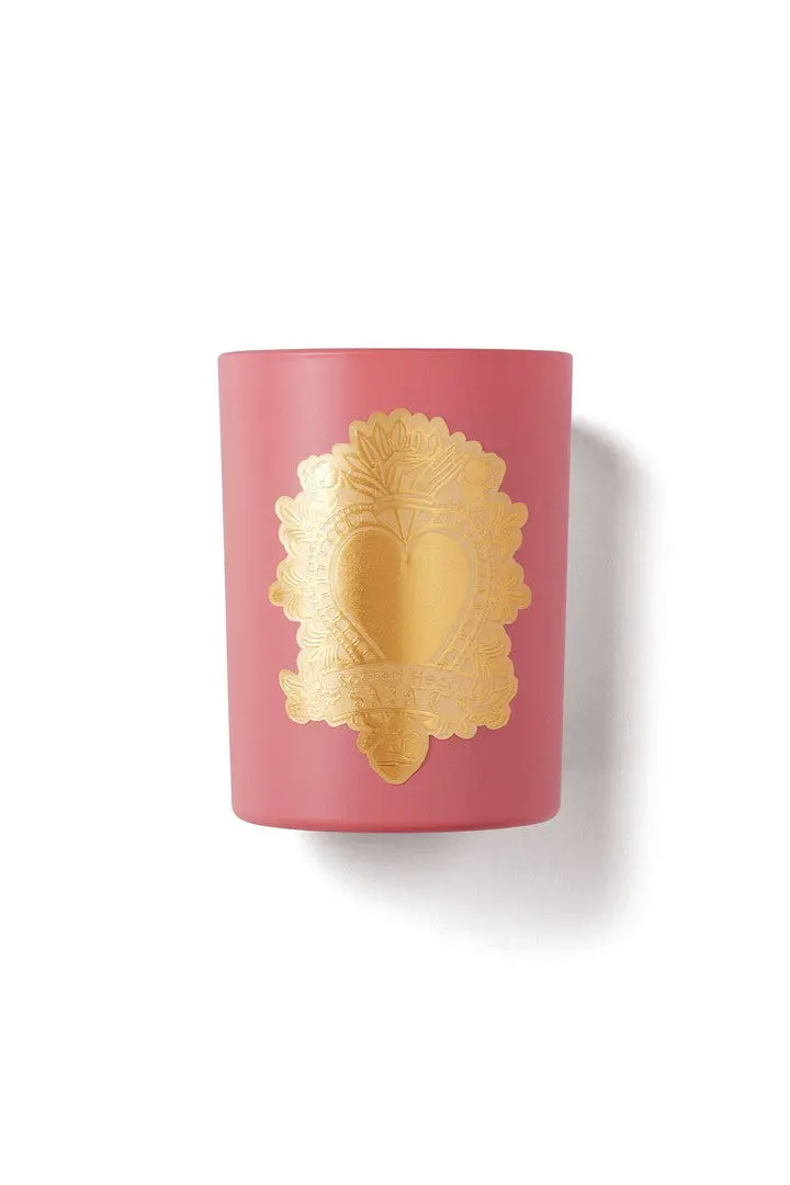 Saint Candles Ex-Voto Pink Sacred Heart 14Oz 1