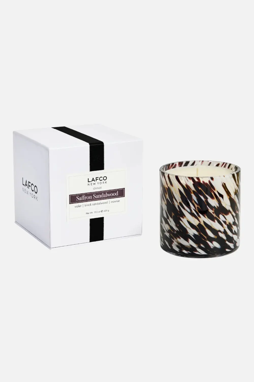 Saffron Sandalwood Signature 15.5Oz Candle 1