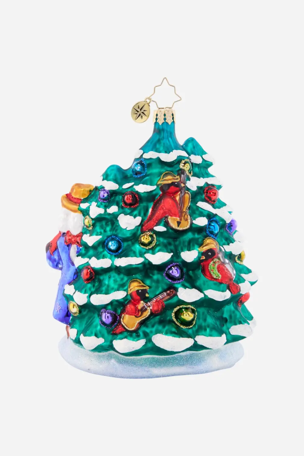 Christopher Radko Santa's Fireside Friends Ornament 2