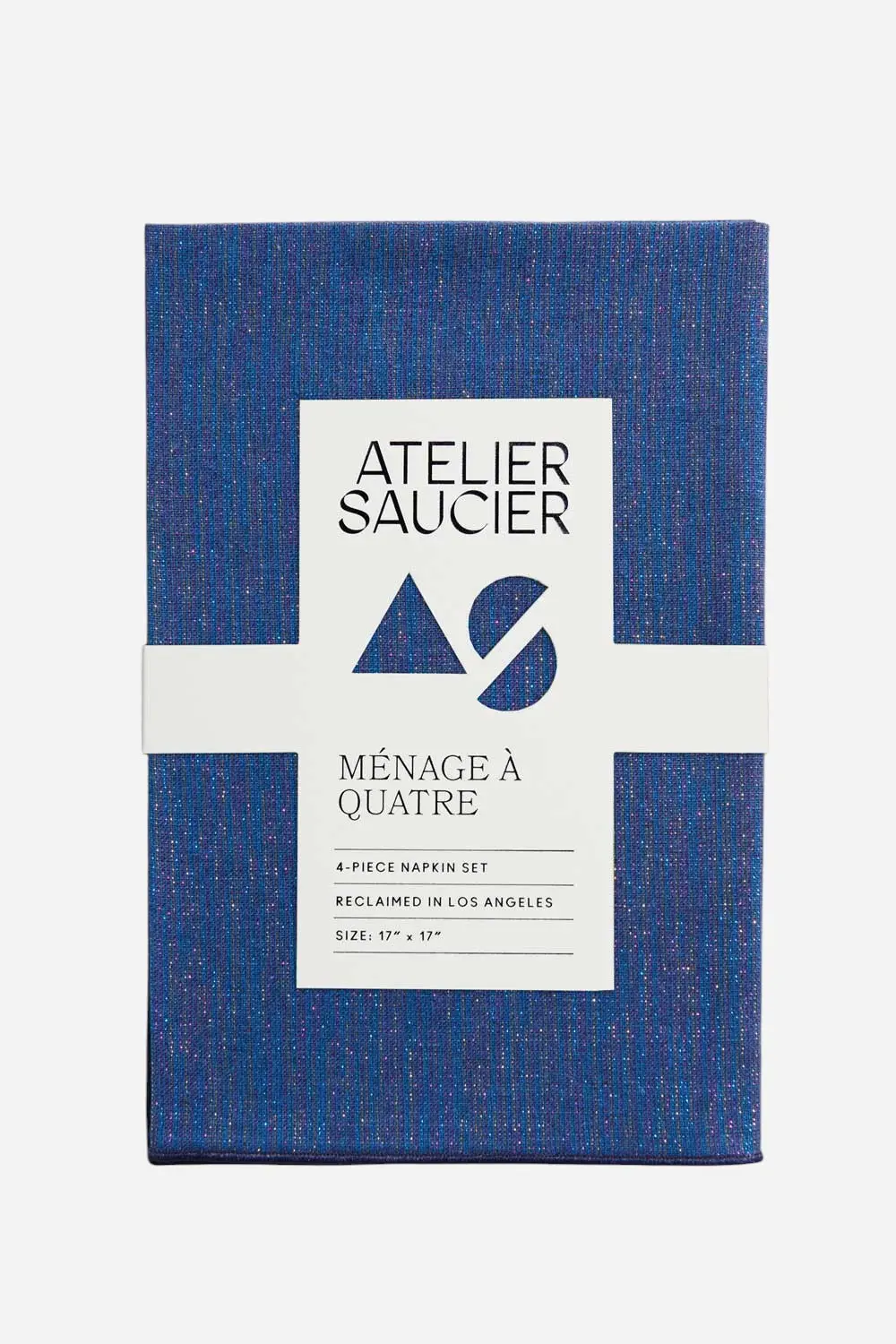 Sapphire Linen Napkin, Set Of 4 1
