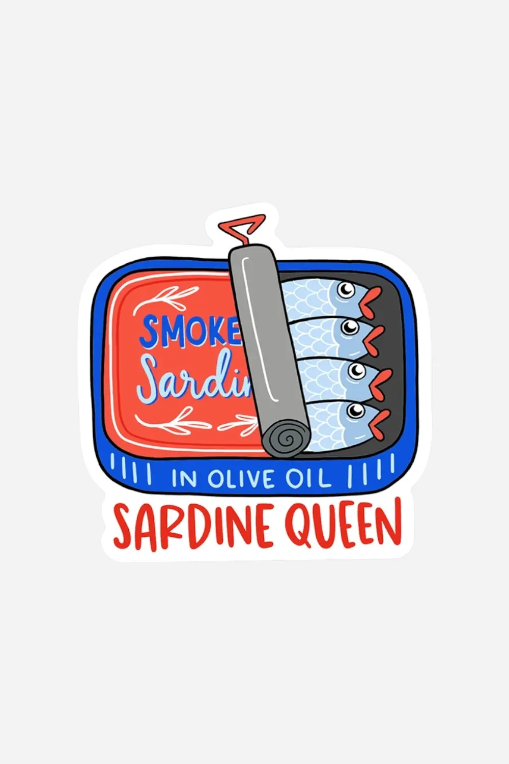 Sardine Queen Sticker 1