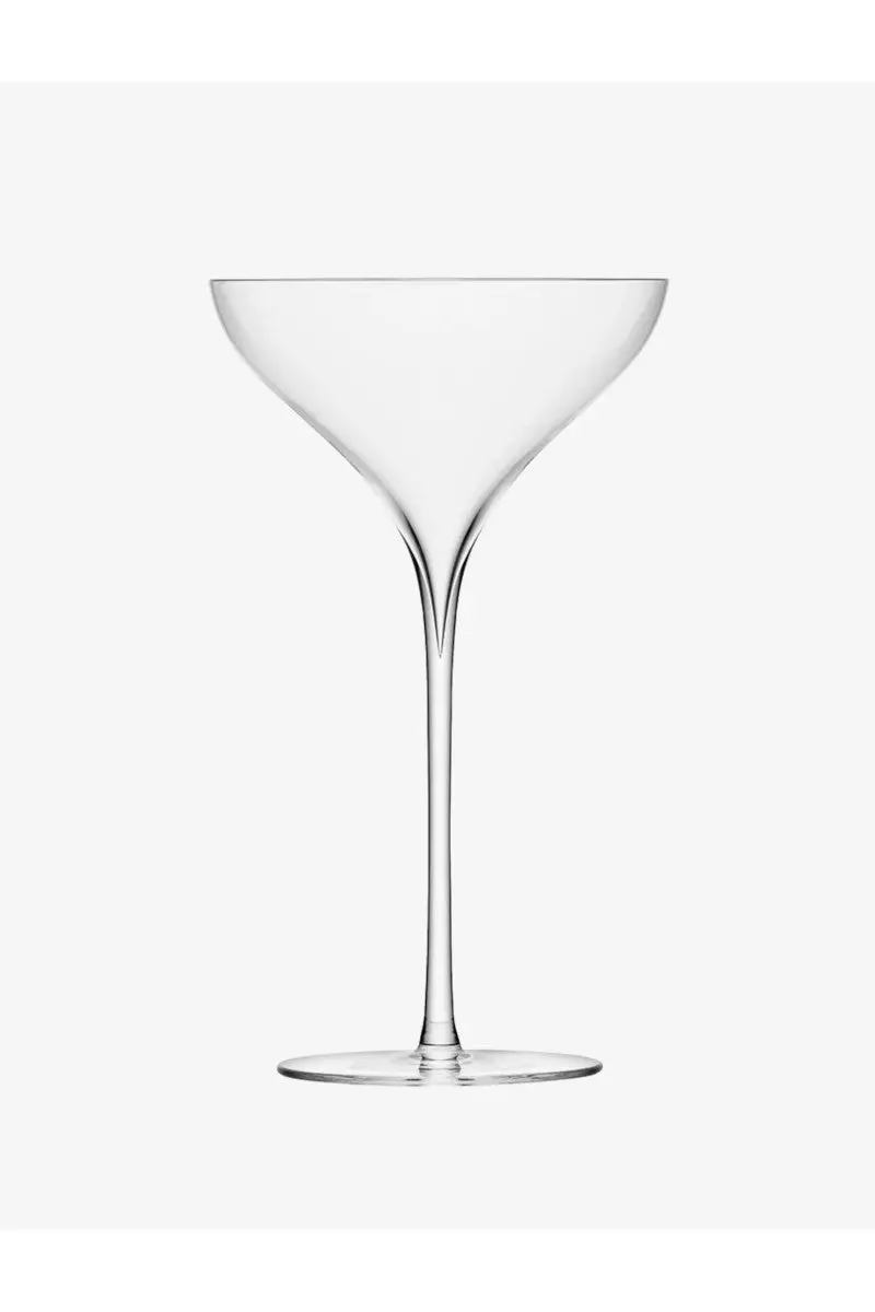 Lsa International Savoy Champagne Saucer Set Of 2 - 8 Oz 1