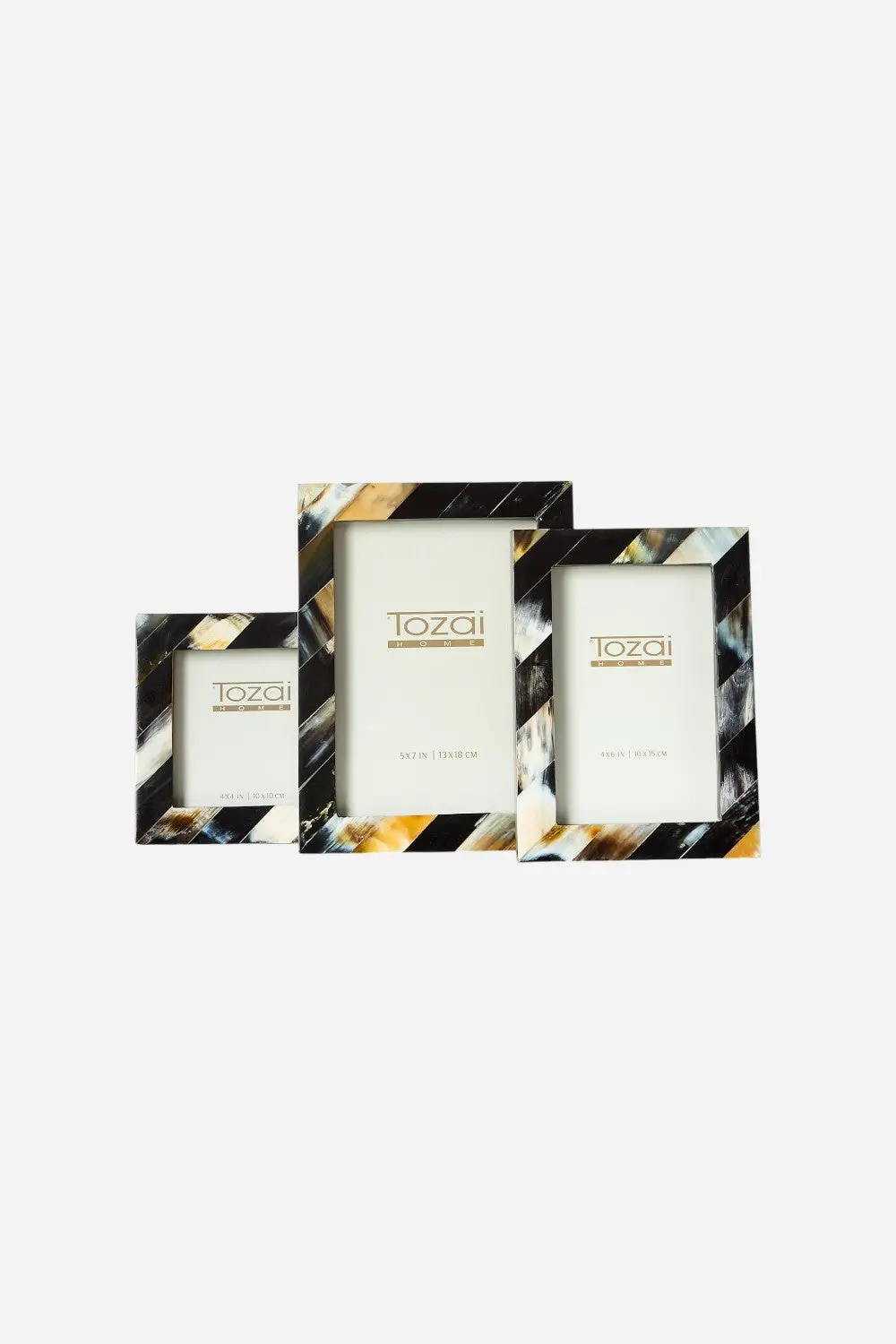 Savoy Black Horn Photo Frame 1