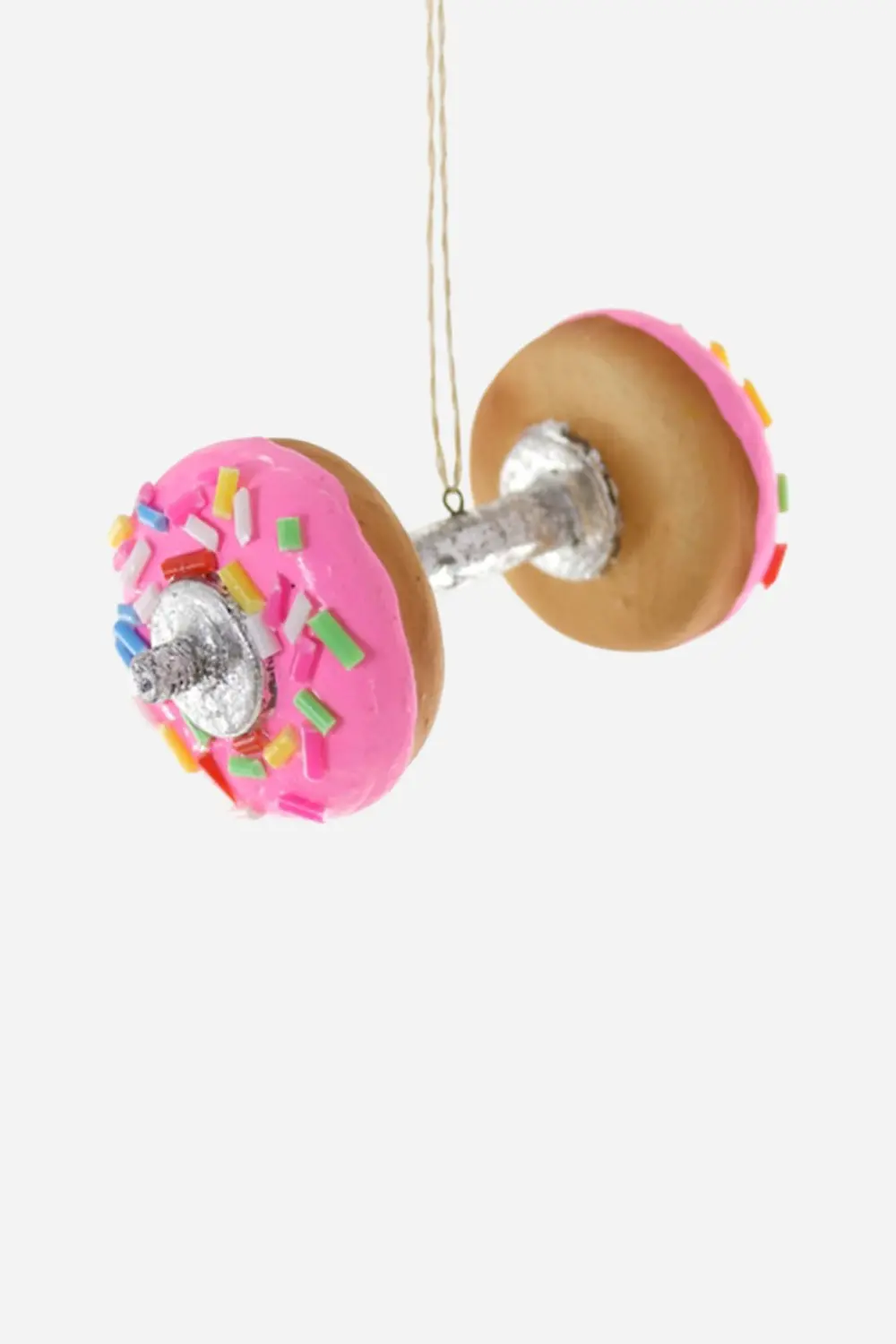 Donut Dumbbell Ornament 1