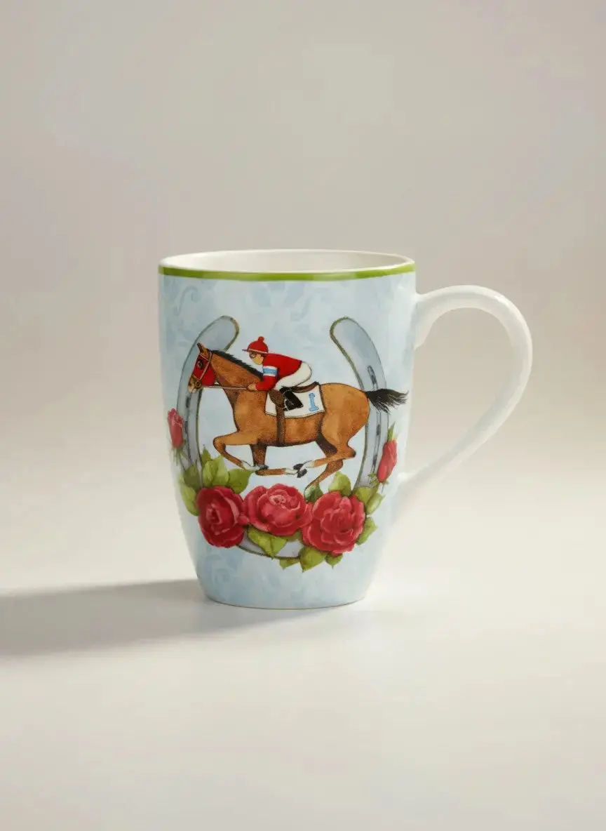 Horse & Jockey Mug (14 Oz) 1