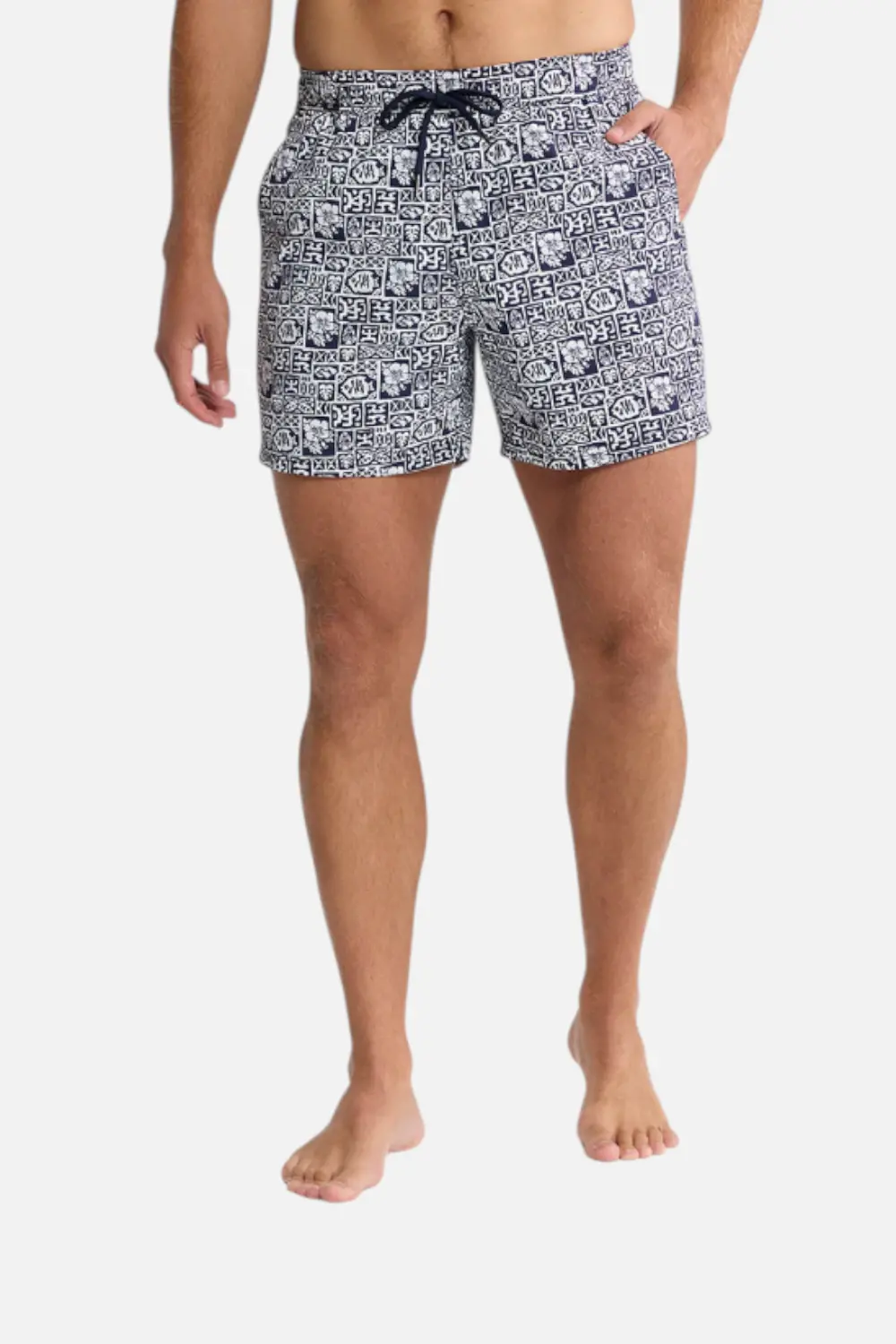Fair Harbor Bungalow Trunk In Navy Sea 1