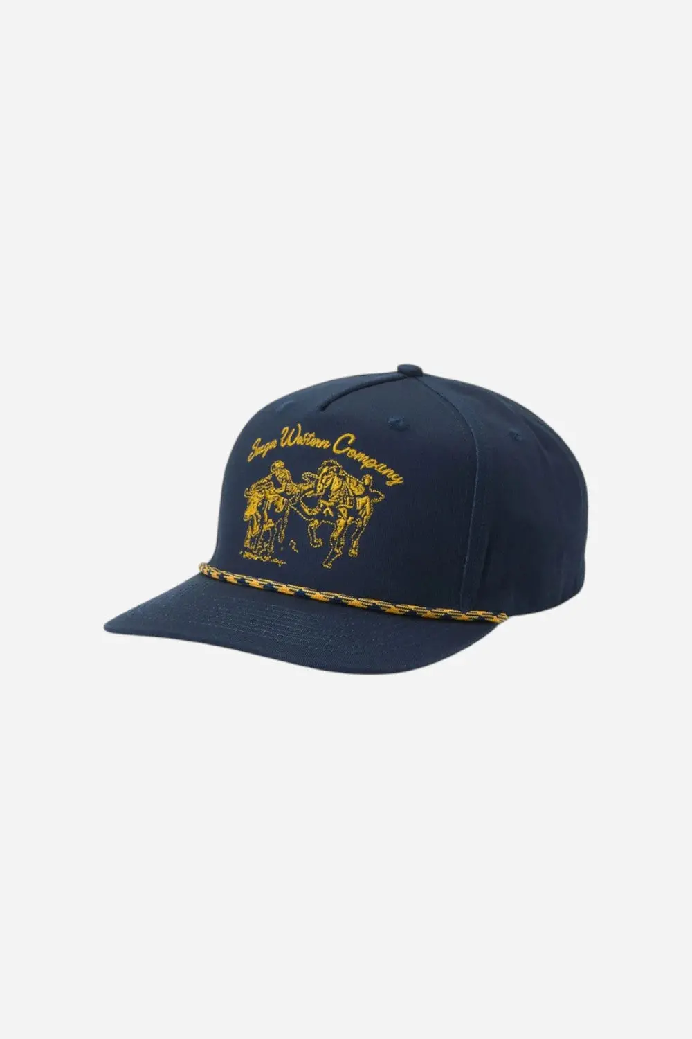 Seager Los Rios Canvas Snapback Navy 1