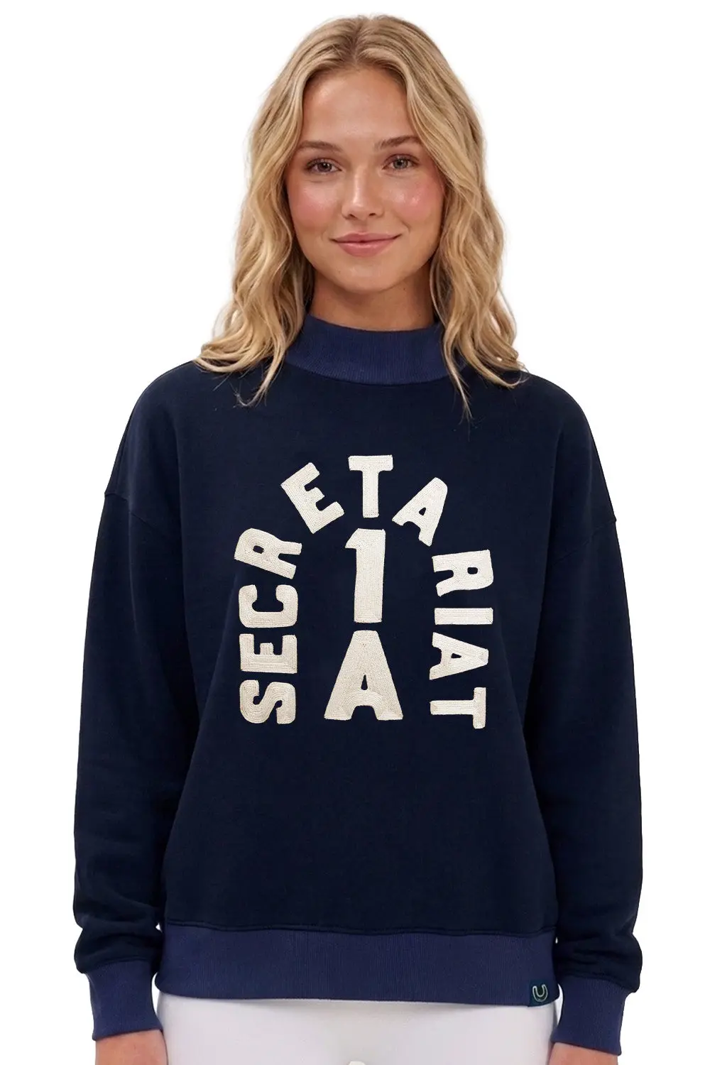 Kentucky Derby 152 Navy Secretariat 1A Mock Neck 1