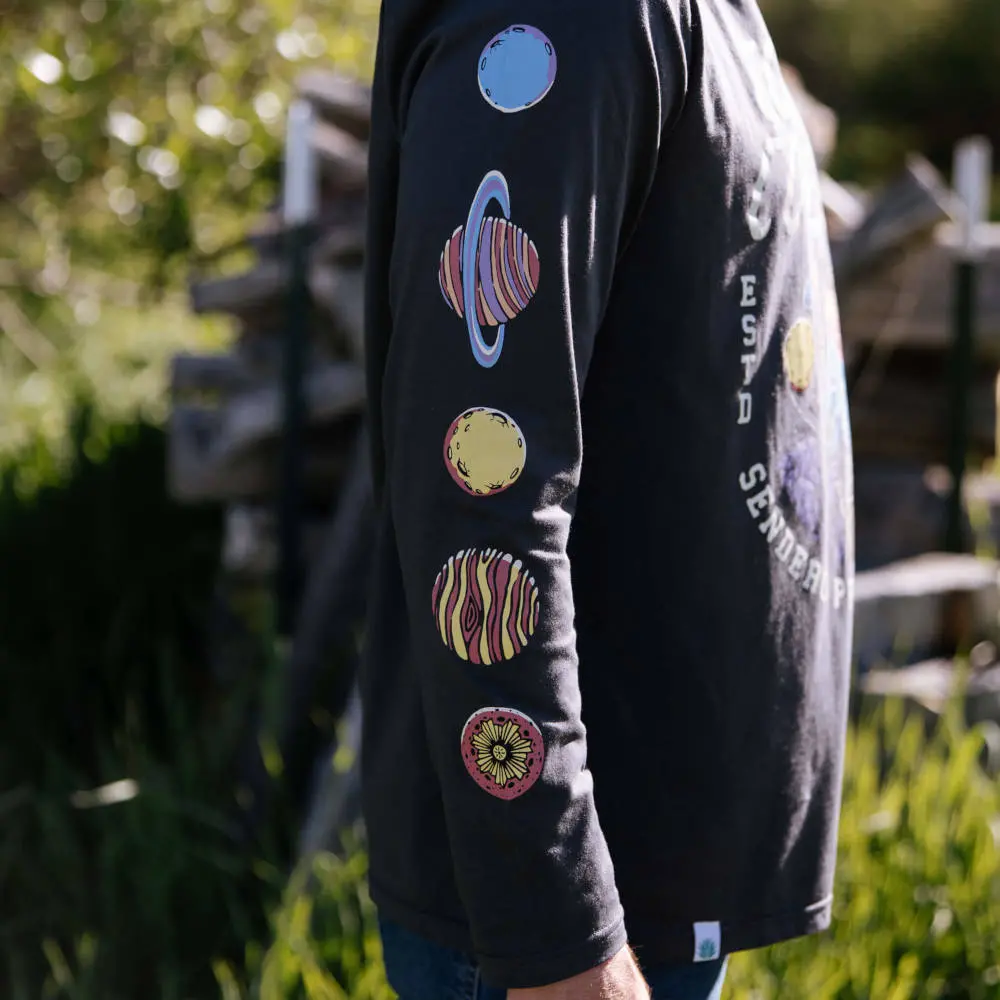 Sendero Provisions Cosmic Cowboy Long-Sleeve T-Shirt In Black 4