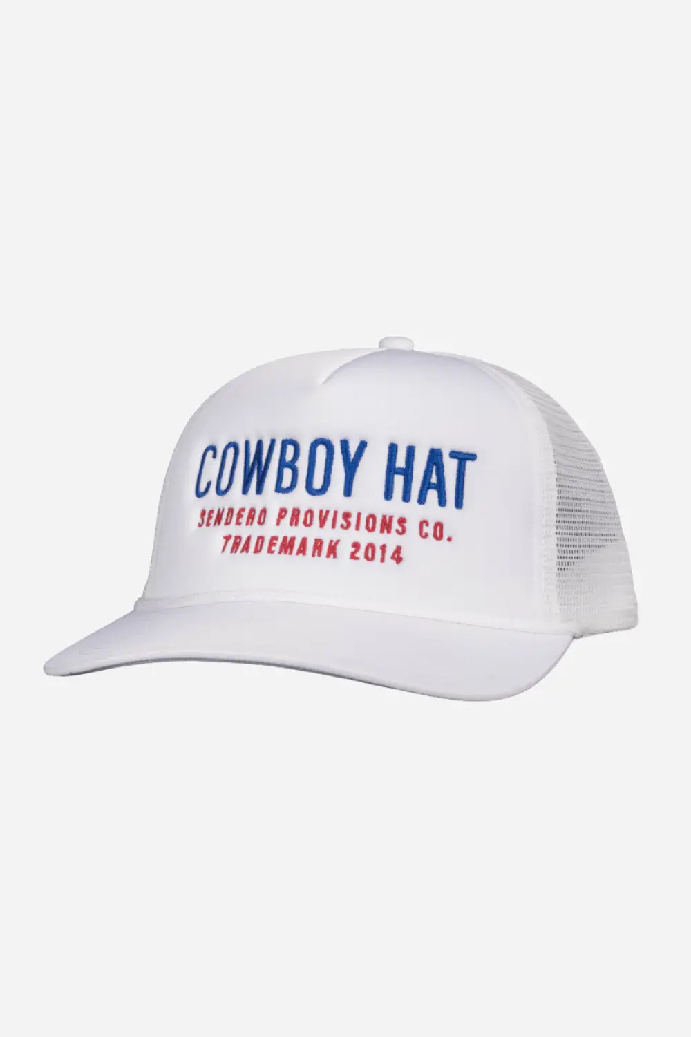Sendero Provisions Cowboy Hat In White/Red/Blue 1