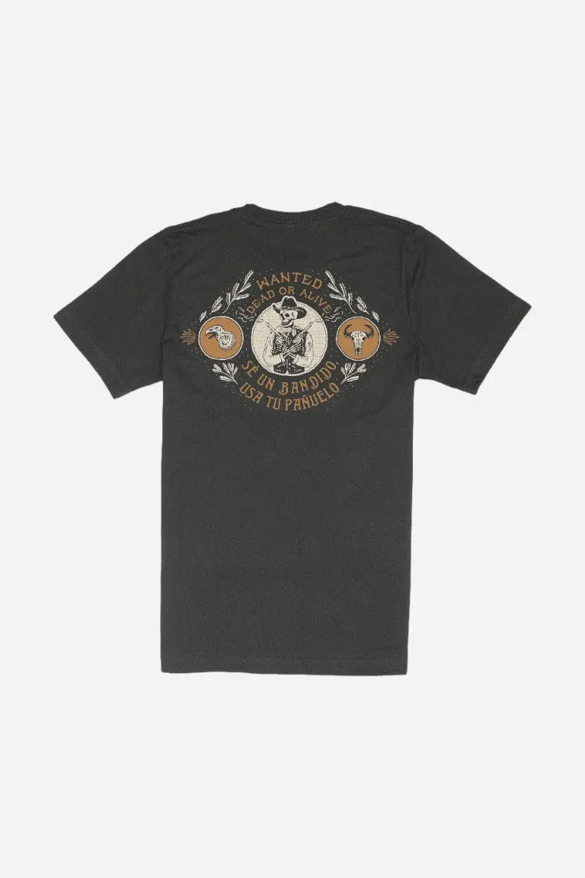 Sendero Provisions Dead Or Alive Tee In Vintage Black 1