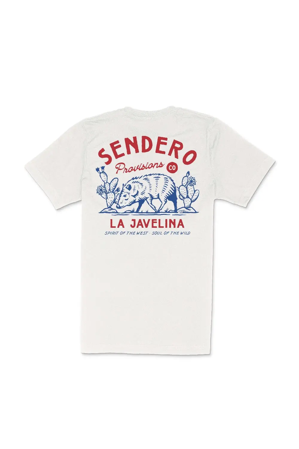 Sendero Provisions La Javelina Tee In Vintage White 1