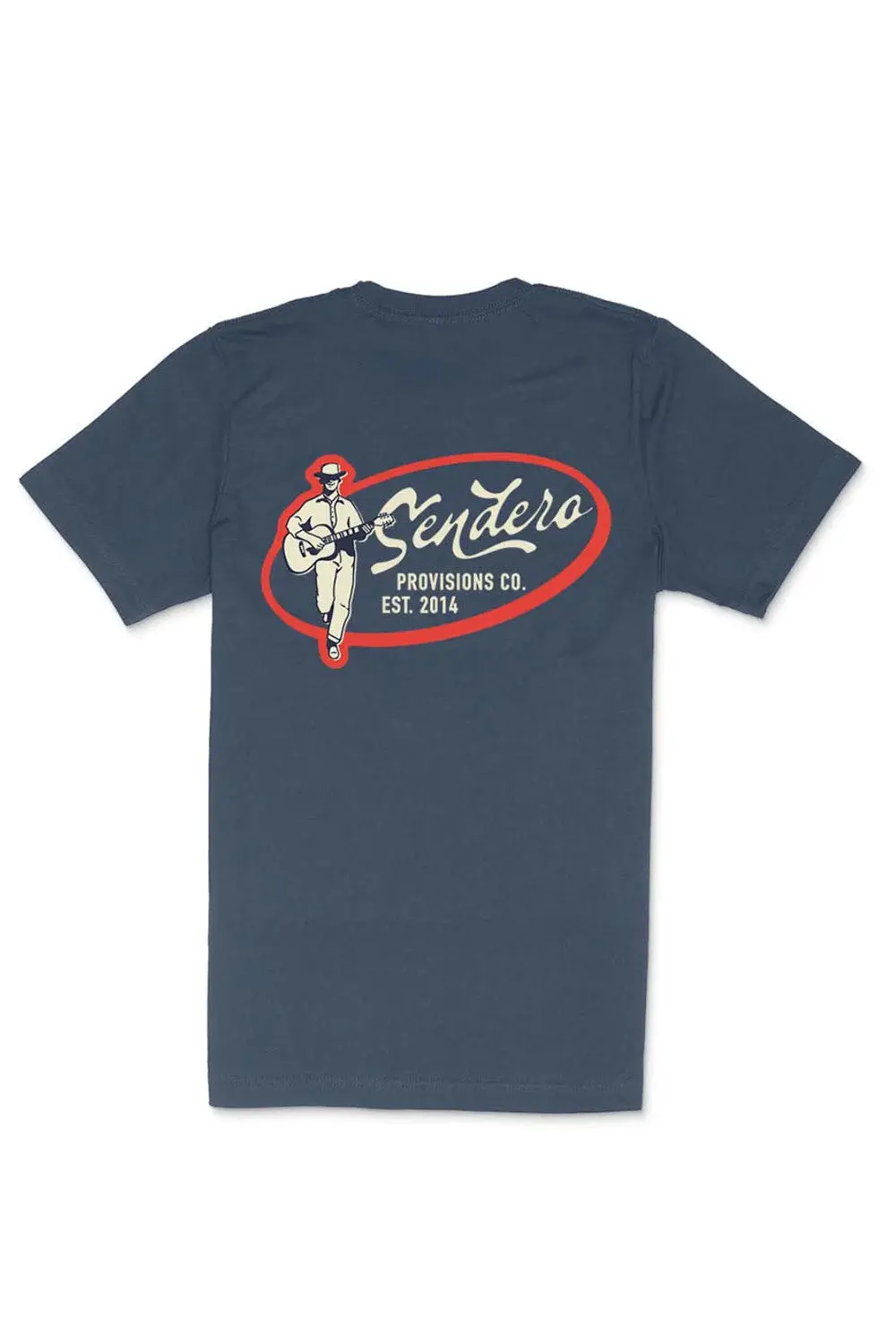 Sendero Provisions Ramblin' Man Tee In Navy 1