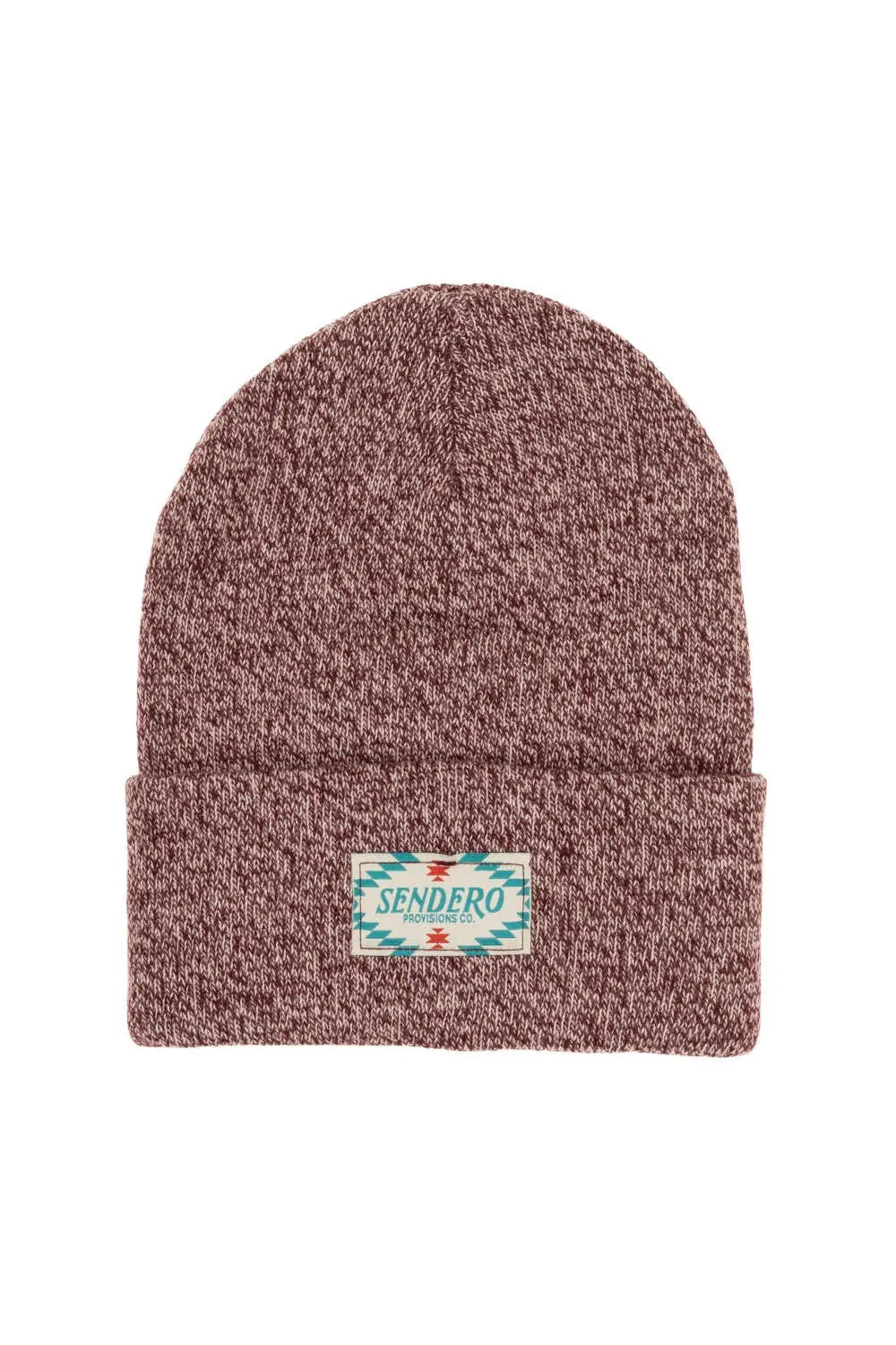 Sendero Provisions The Sendero Classic Beanie In Marl Burgundy 1