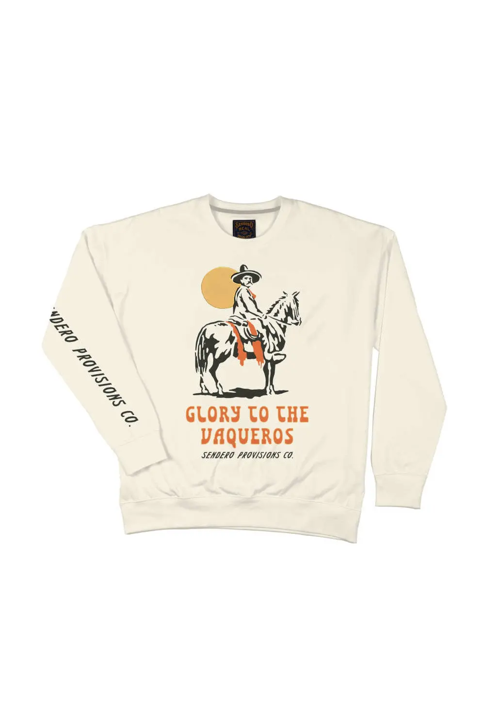 Sendero Provisions Vaqueros Sweatshirt In White 1