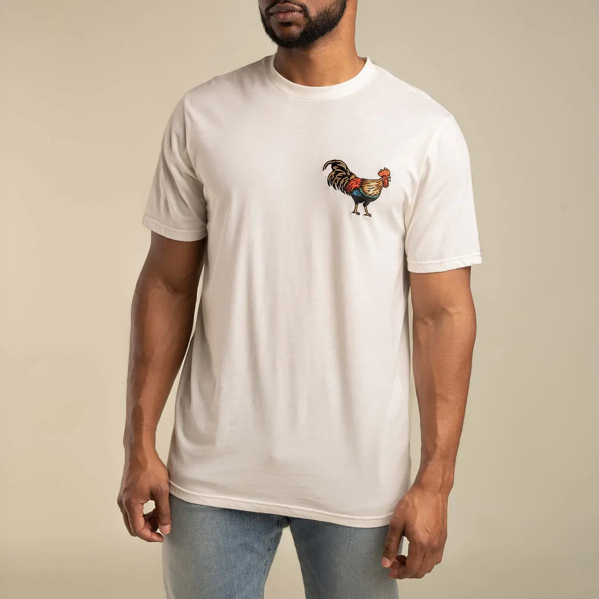 Sendero Provisions Yardbird T-Shirt In Vintage White 4