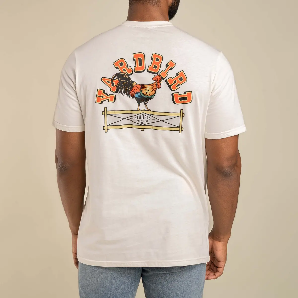 Sendero Provisions Yardbird T-Shirt In Vintage White 5