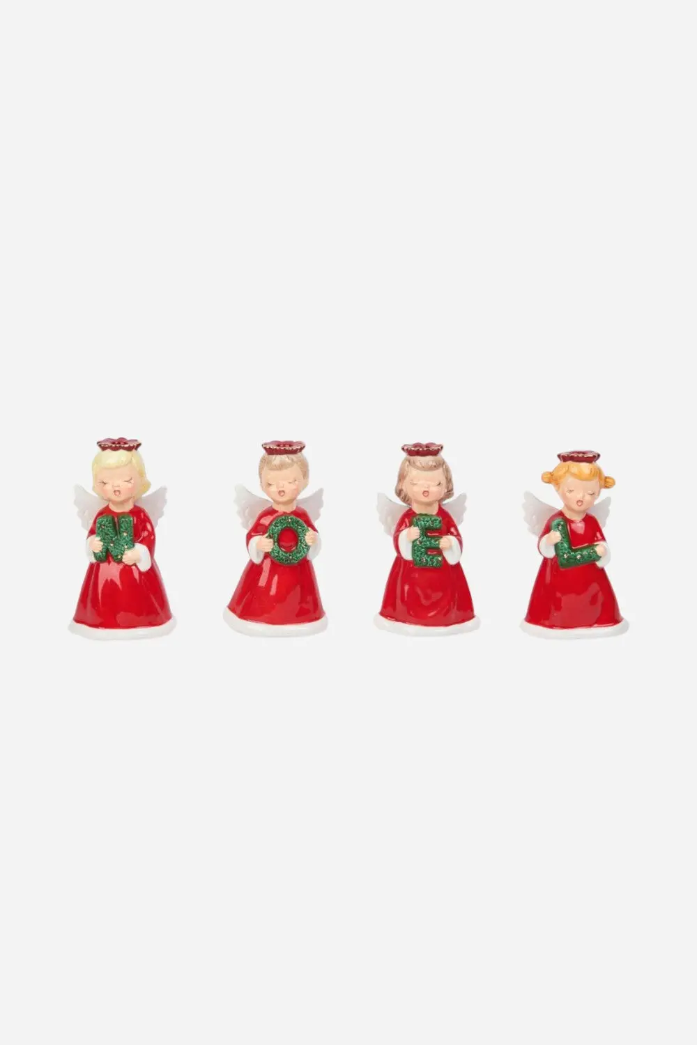 Set Of 4 Angel Choir Candle Holders 1