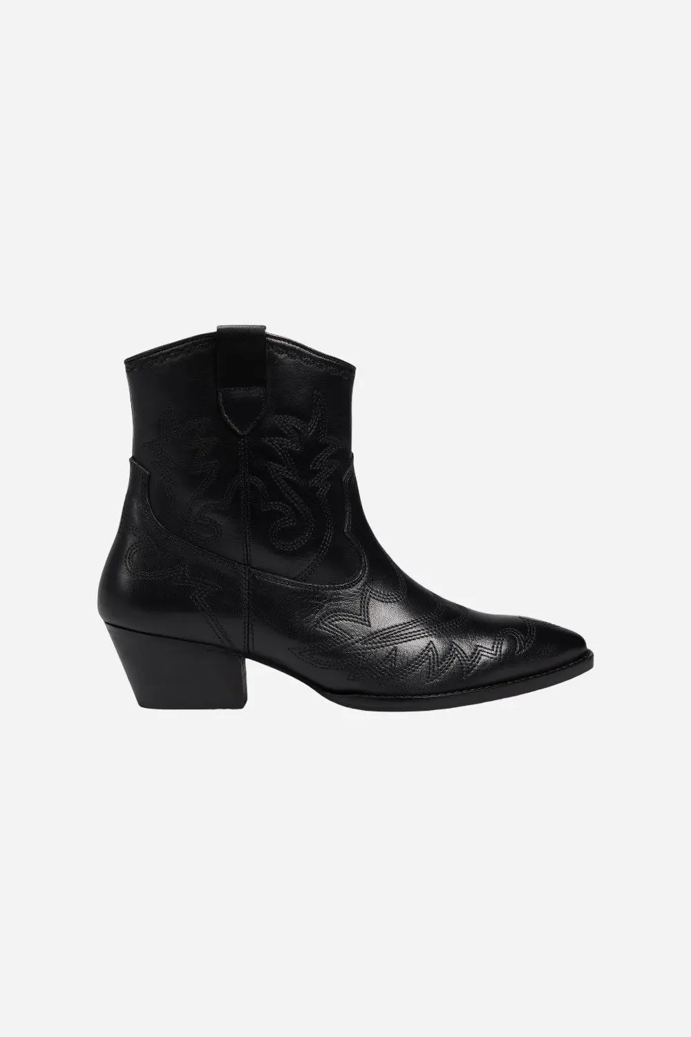 Seychelles Eagle Rock In Black Leather 1